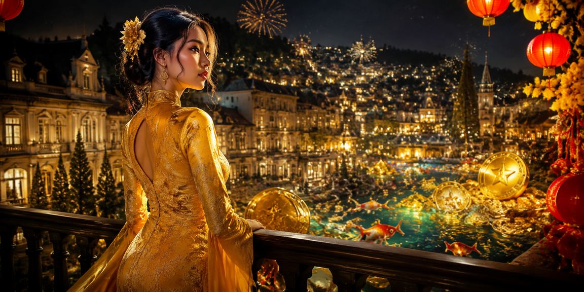 Phụ nữ mặc áo dài Đà Lạt tham gia cá cược và nhận Voucher ưu đãi trực tuyến