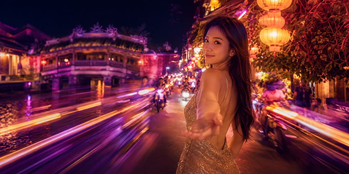 Không gian giải trí casino đêm trên se2 – chợ đêm Hội An